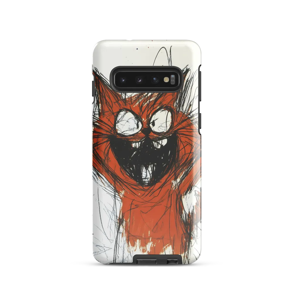 Joyful Cat Creation | Phone Case |  S10 | Tough Case | Glossy