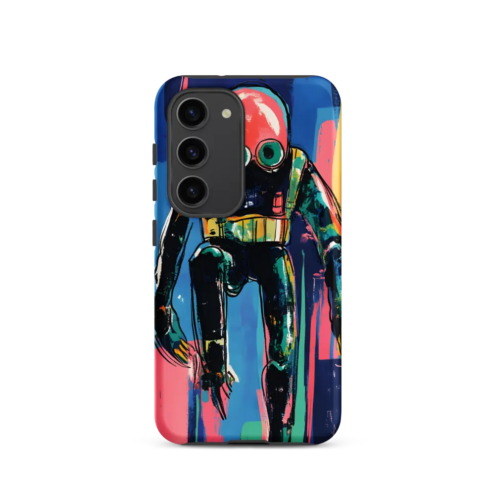 Diver in Vibrant Motion
