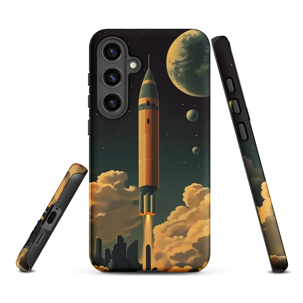 Journey Through the Cosmic Frontier | Phone Case |  S24 Plus | Tough Case | Matte
