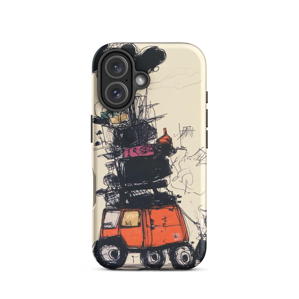 The Whimsical Hauler | Phone Case |  16 | Tough Case | Matte