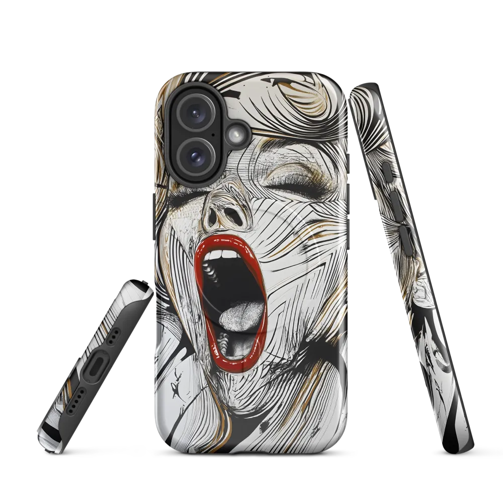 The anguished scream