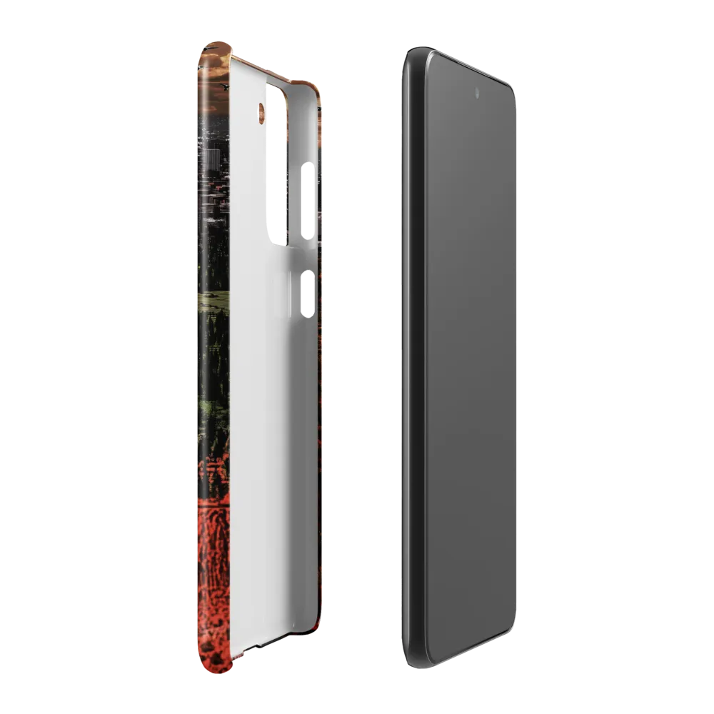 Harmony and Dissonance: A Landscape of Contrasts | Phone Case |  S21 Plus | Snap Case | Glossy