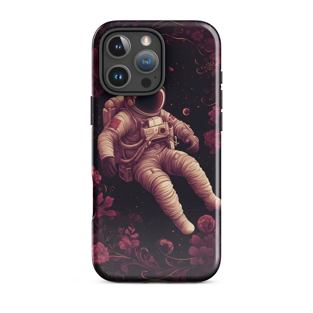 Cosmic Bloom: An Astronaut's Journey