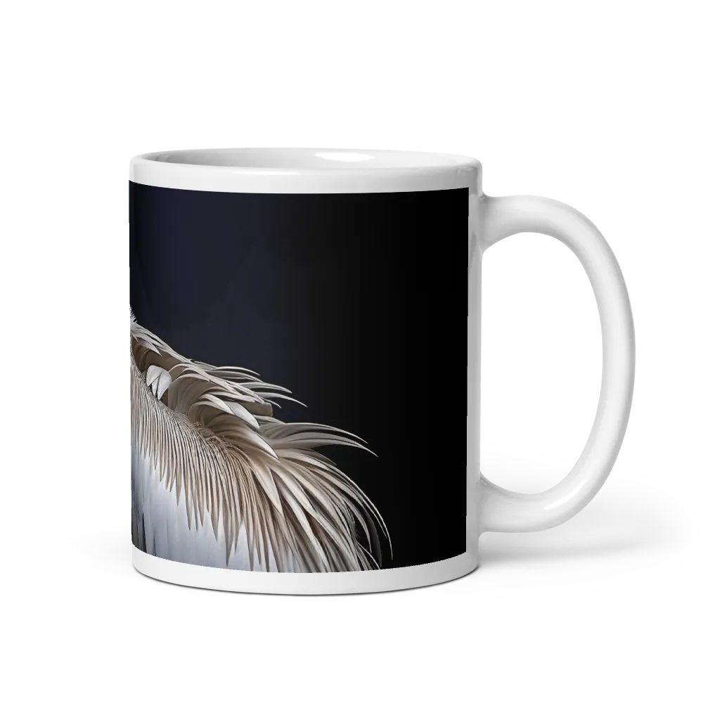 Majestic Pelican Portrait | Mug with White inside | 11 oz