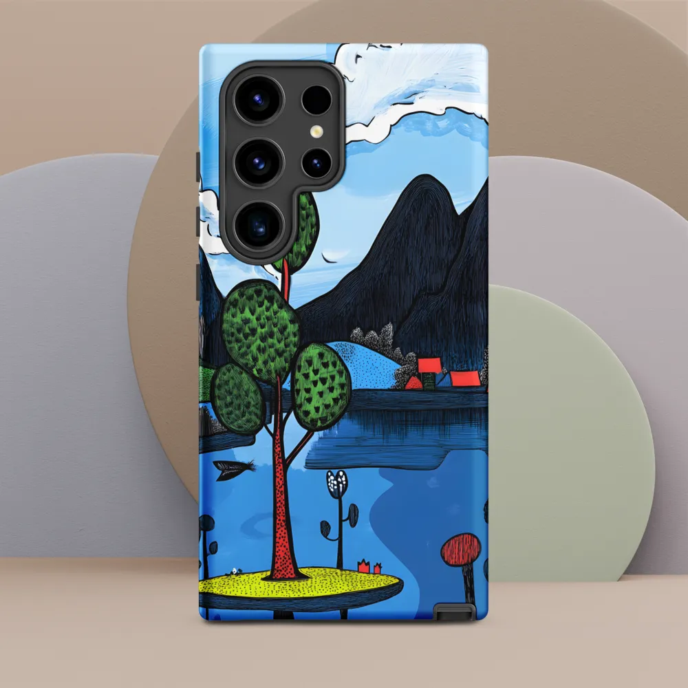 Whimsical Landscapes: A Play of Colors