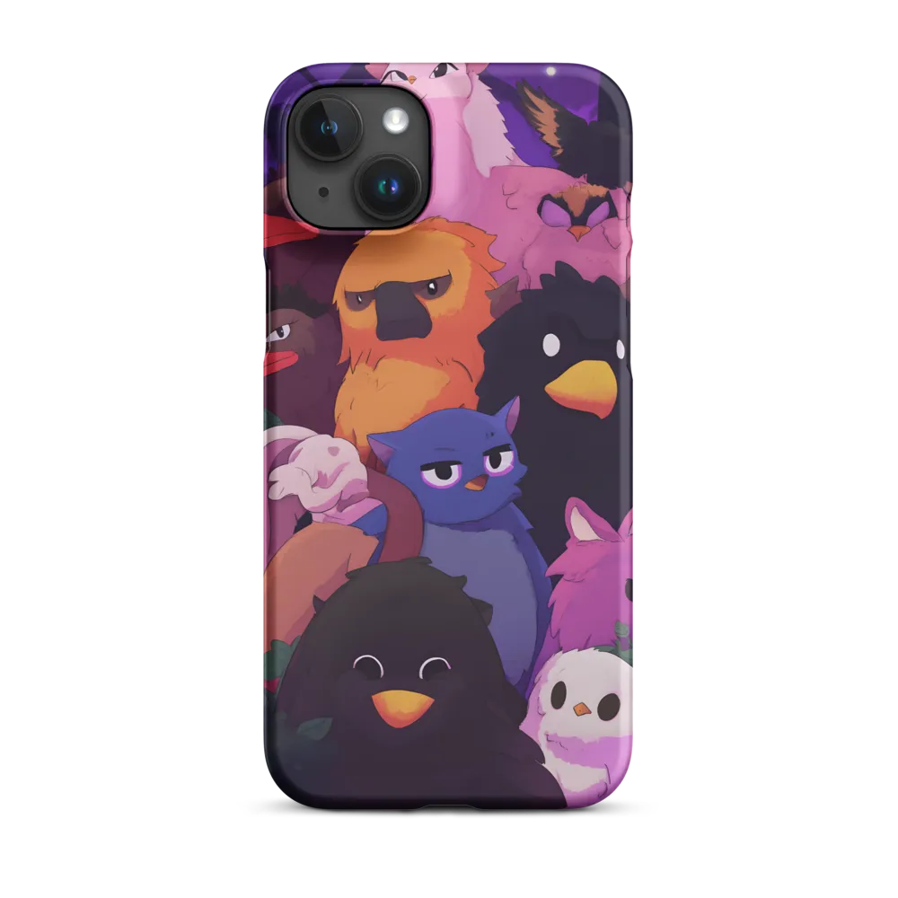 Whimsical Avian Gathering