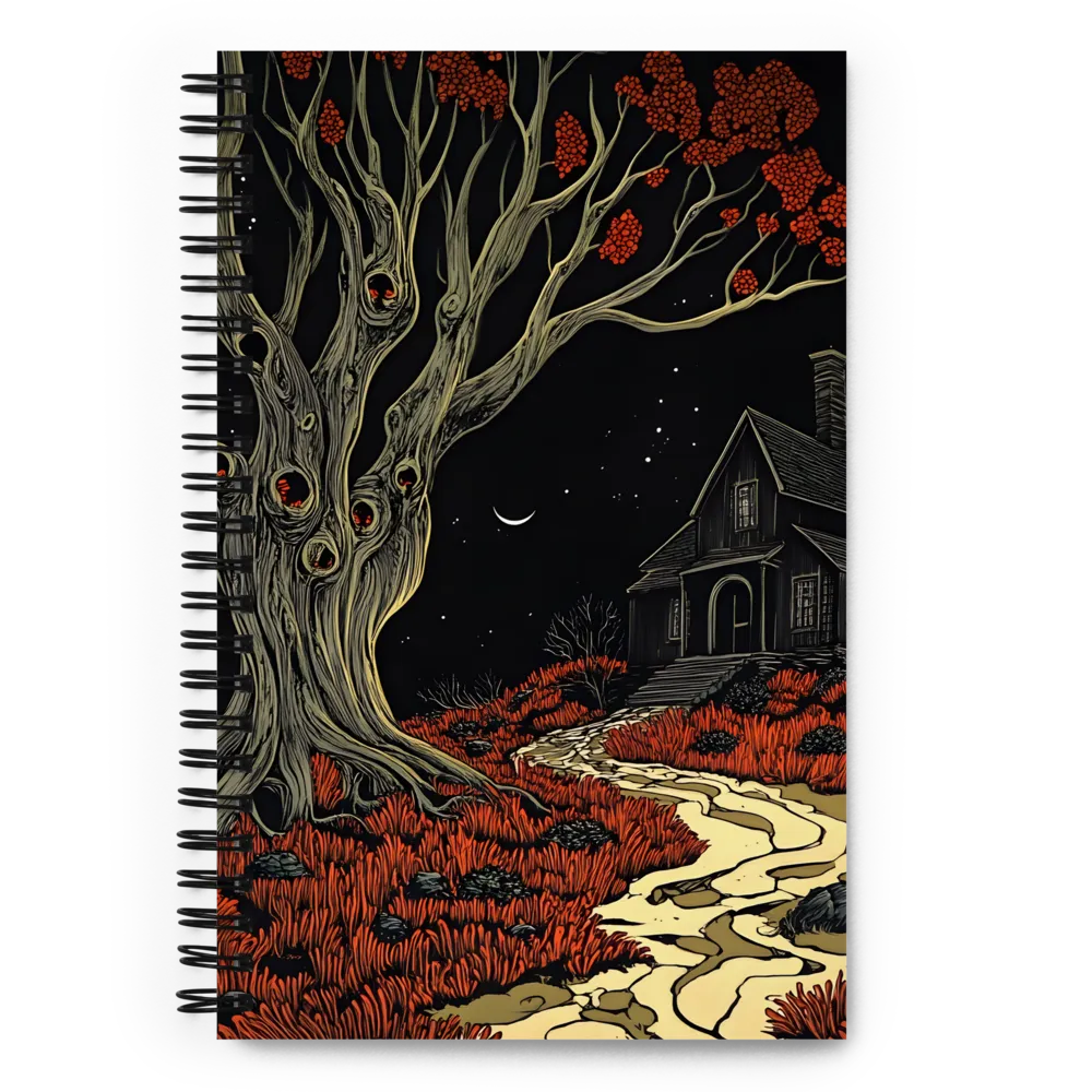 Whispers of the Night | Spiral Notebook