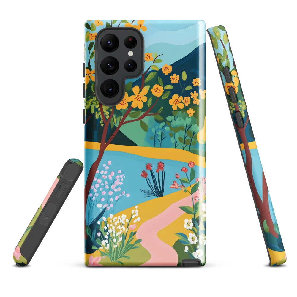 Blossoms by the Tranquil Waters