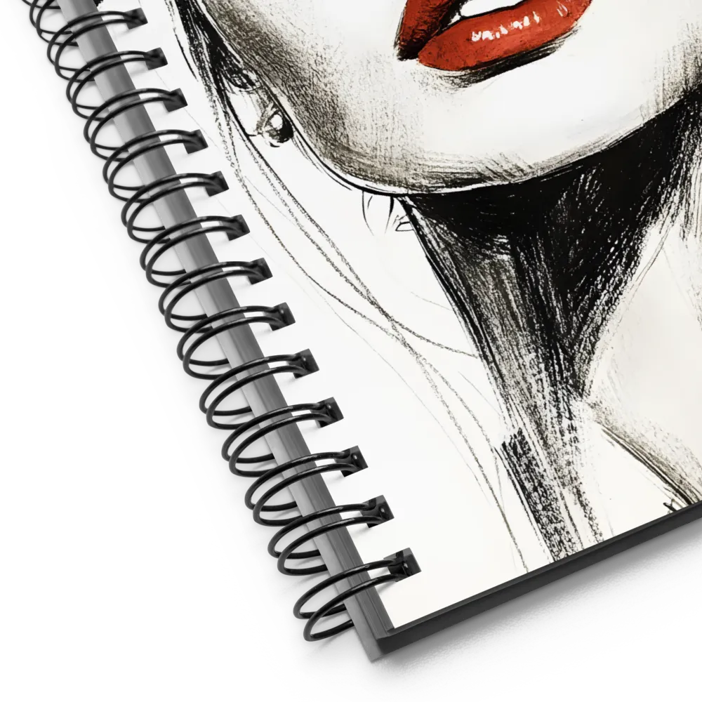 Eloquent Elegance | Spiral Notebook