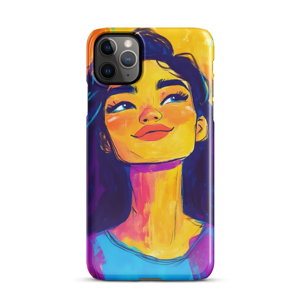 Radiant Joy: A Portrait of Confidence | Phone Case |  11 Pro Max | Snap Case | Glossy