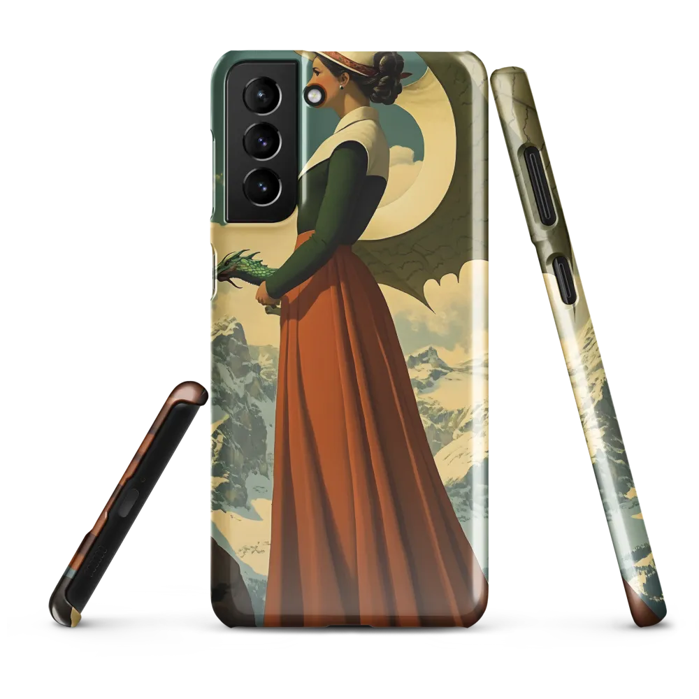 Mystic Harmony: The Dragon Keeper | Phone Case |  S21 Plus | Snap Case | Glossy