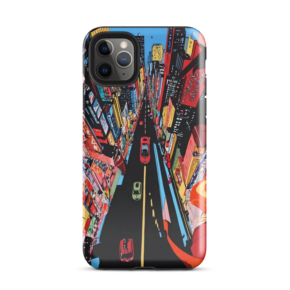 Urban Symphony: A Bird's-Eye View of Life | Phone Case |  11 Pro Max | Tough Case | Glossy