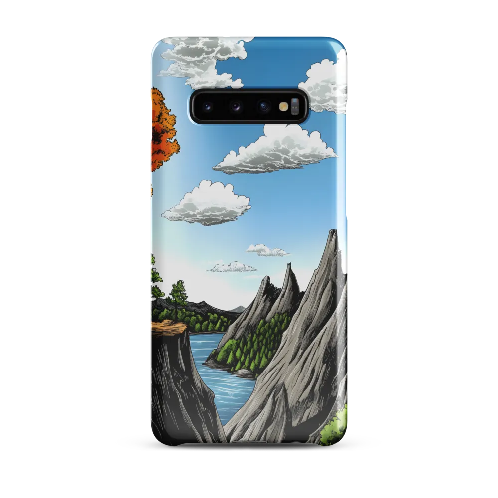 Majestic Serenity: A Journey Through Nature | Phone Case |  S10 Plus | Snap Case | Glossy