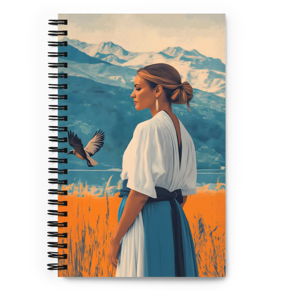 Whispers of Serenity | Spiral Notebook