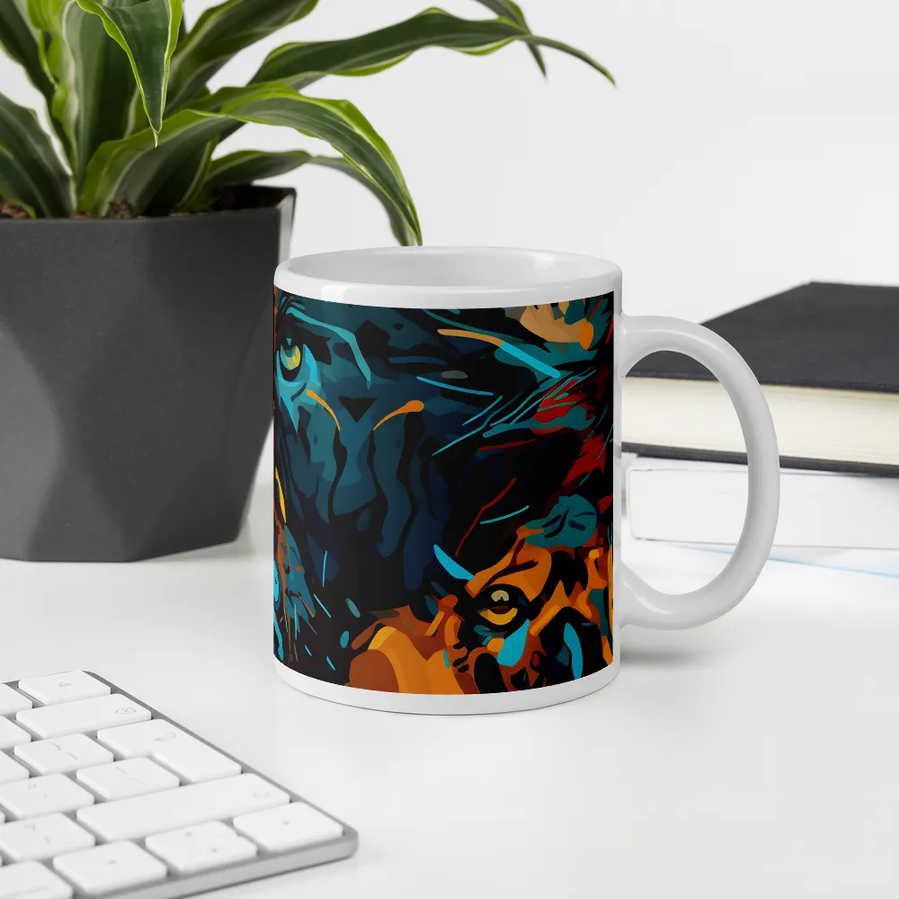 Tropical Enigma: A Wildlife Quartet | Mugs | Multiple Sizes & Colors