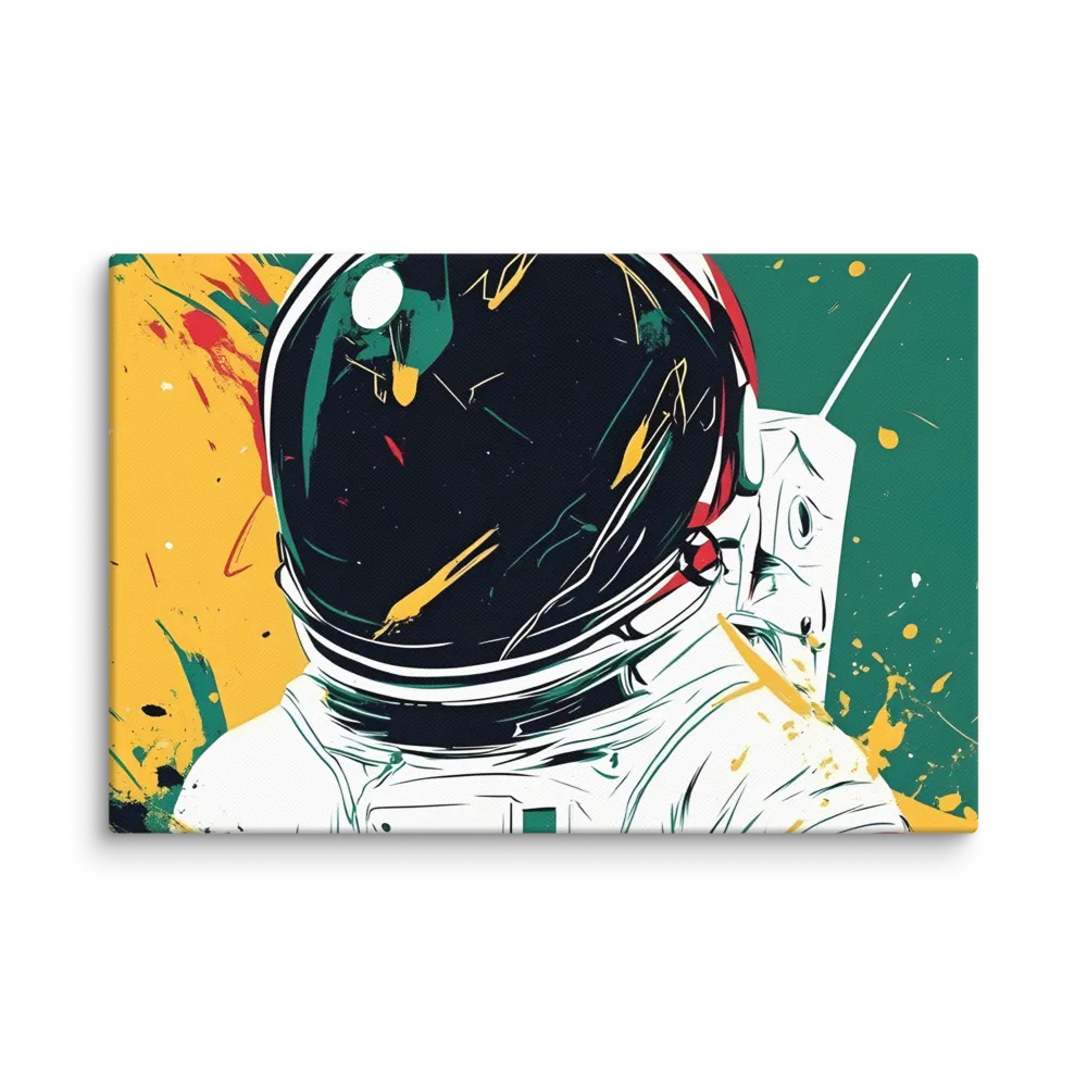 Galactic Explorer: A Modern Odyssey | Canvas | 12″×18″