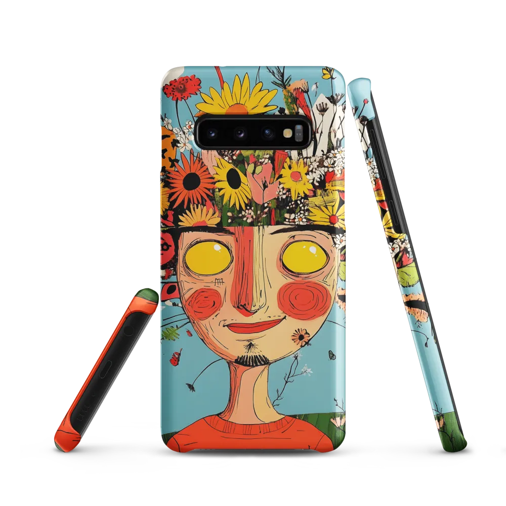 Whimsical Bloom | Phone Case |  S10 | Snap Case | Matte