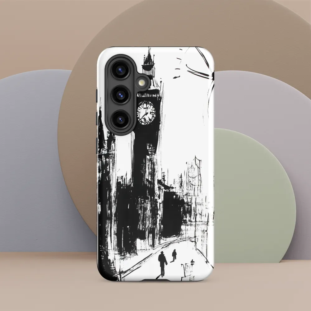 Clock Tower in Motion