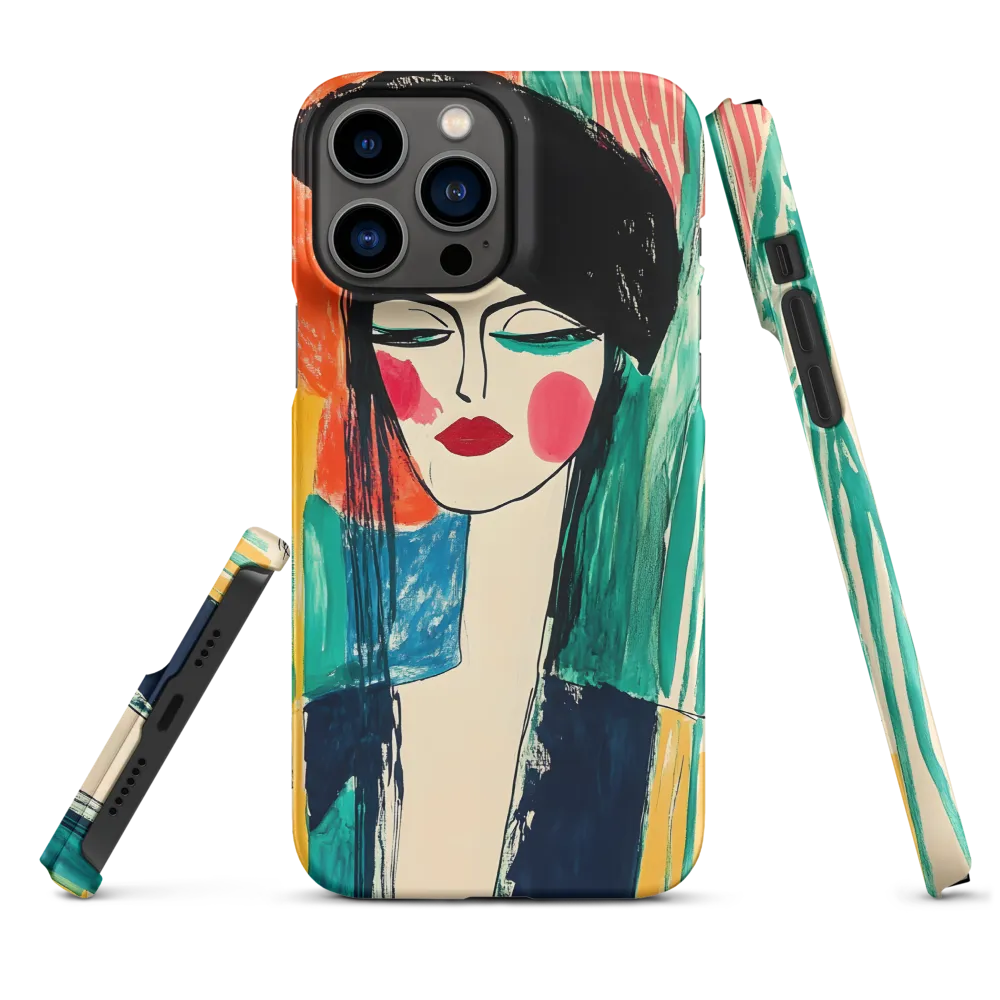 Portrait of Confidence | Phone Case |  13 Pro Max | Snap Case | Matte