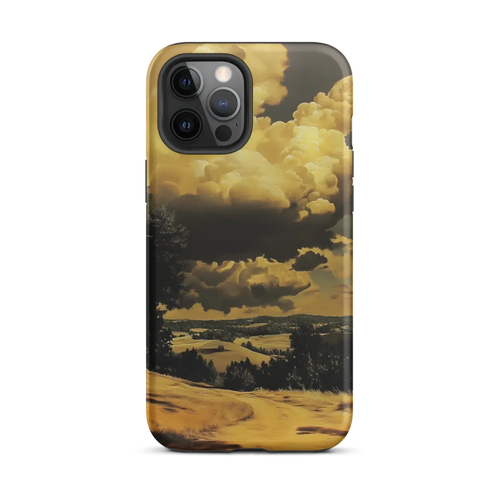 Golden Serenity in the Landscape