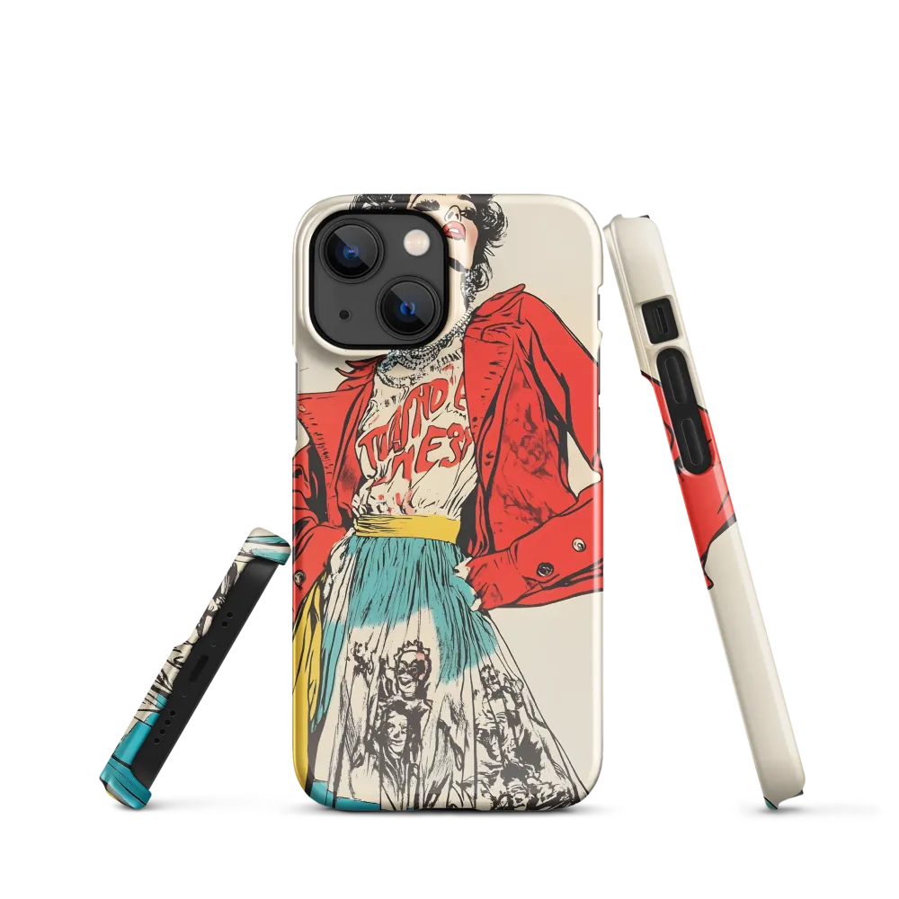 Vibrant Elegance: A Pop Art Fashion Statement