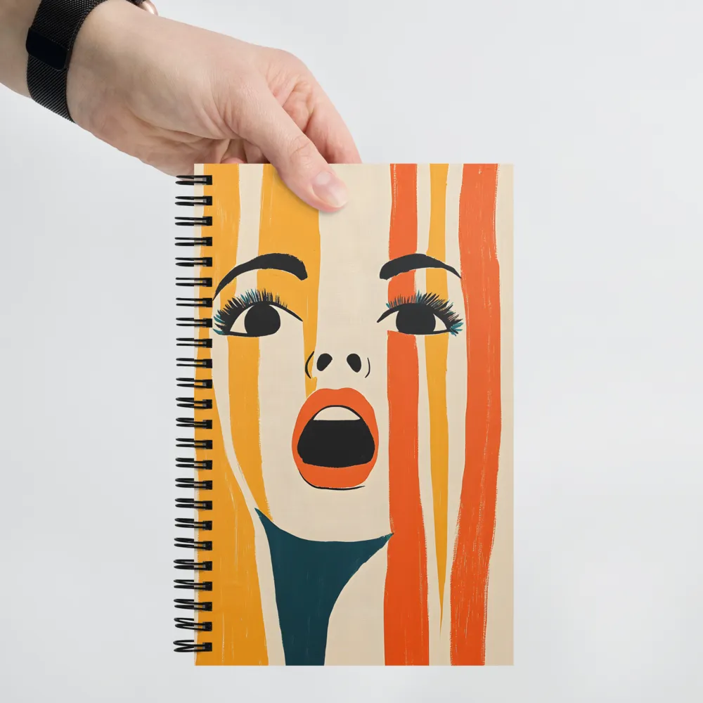 Vivid Expression | Spiral Notebook