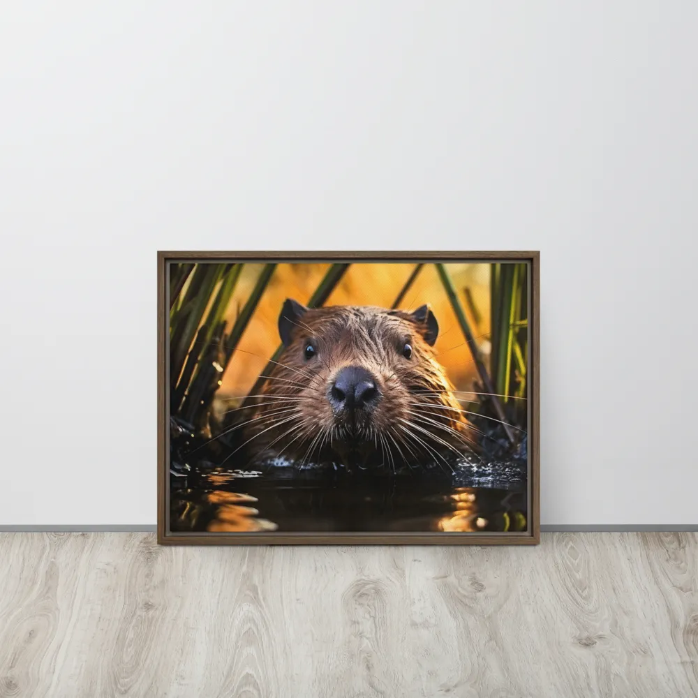 Beaver Serenity: A Natural Portrait