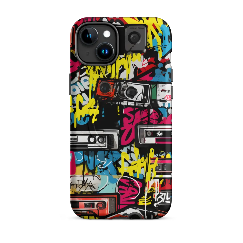 Urban Nostalgia: A Retro Cassette Explosion