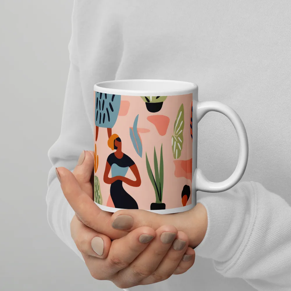 Harmony of Nature and Femininity | Mugs | Multiple Sizes & Colors