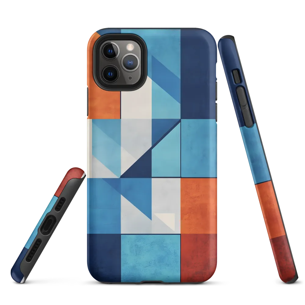 Geometric Harmony in Color | Phone Case |  11 Pro Max | Tough Case | Matte