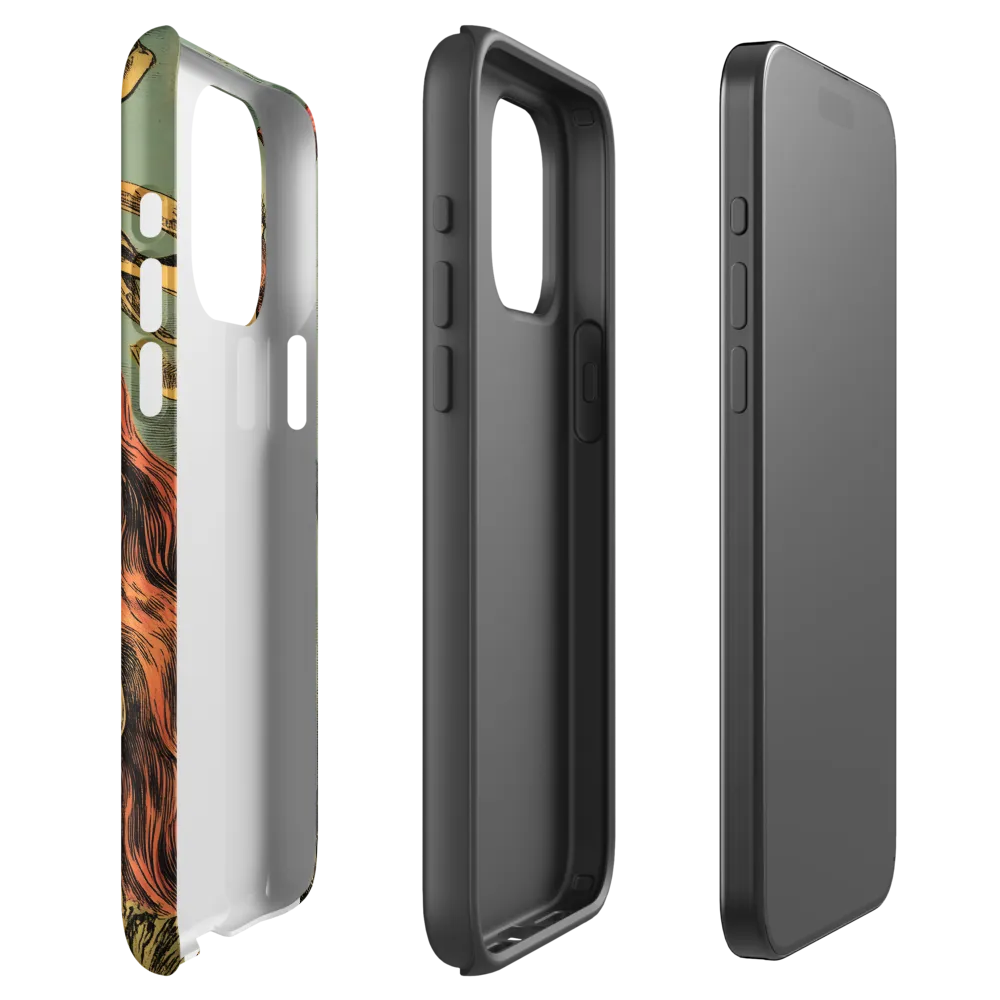 Elegance Beneath the Waves | Phone Case |  15 Pro Max | Tough Case | Matte