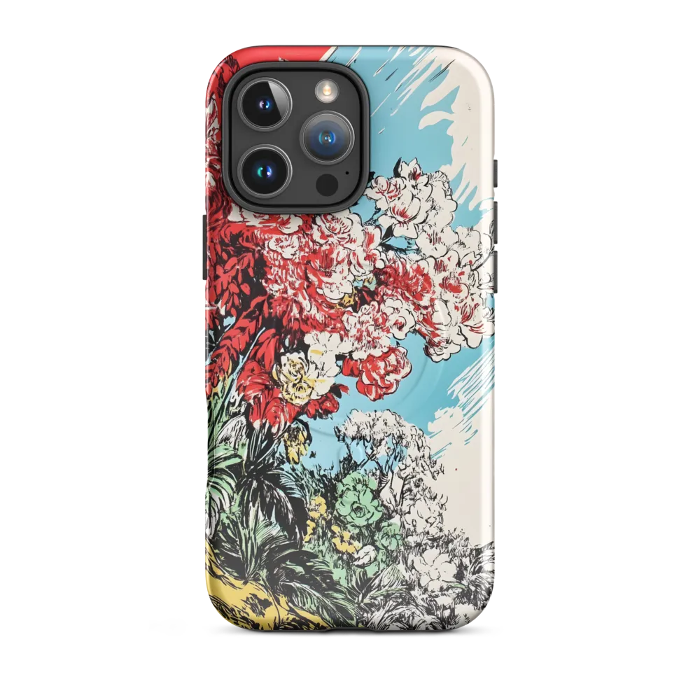 Floral Symphony in Bold Colors