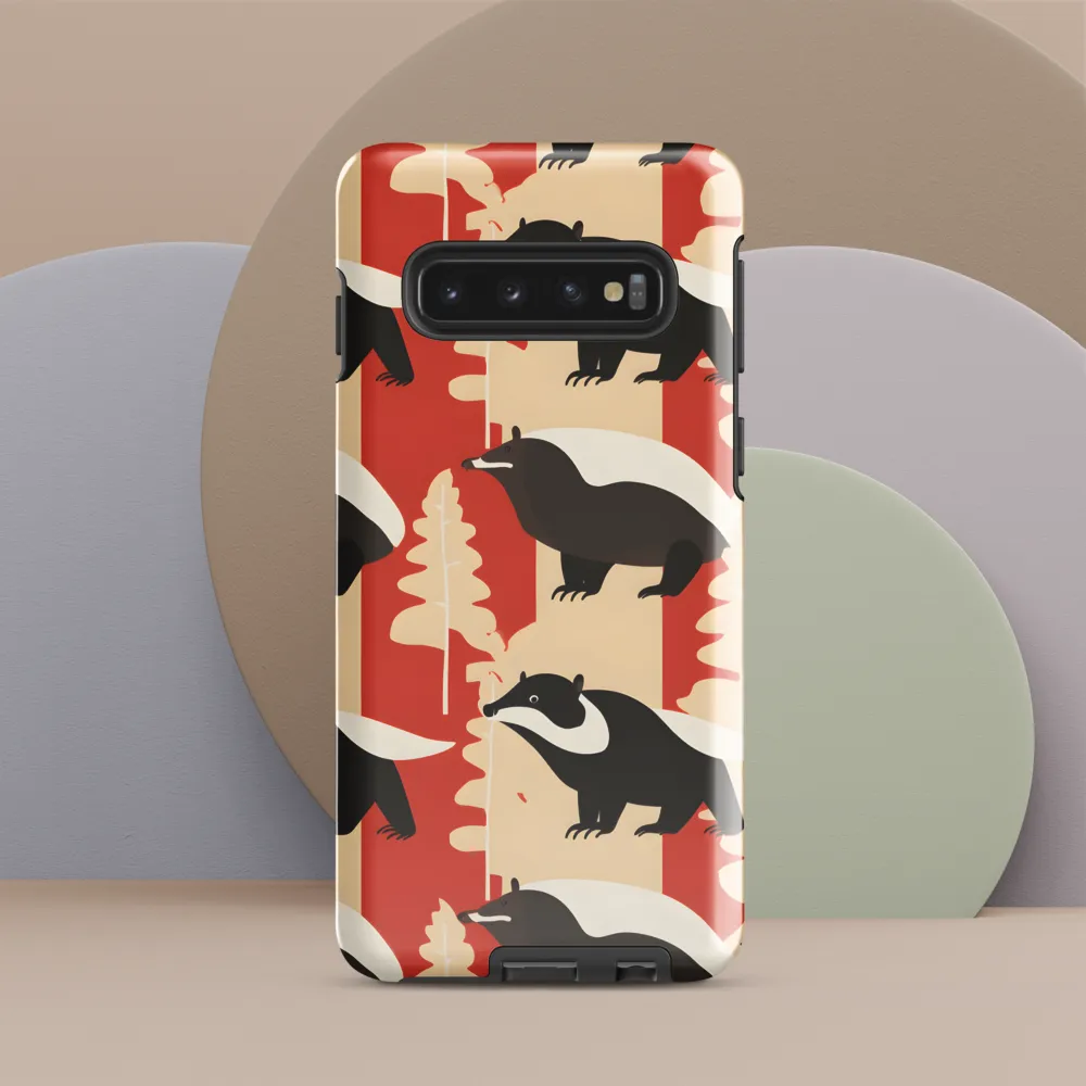 Wildlife Pattern: The Badger Tale