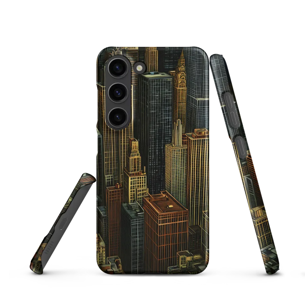 Urban Elegance: A Golden Cityscape
