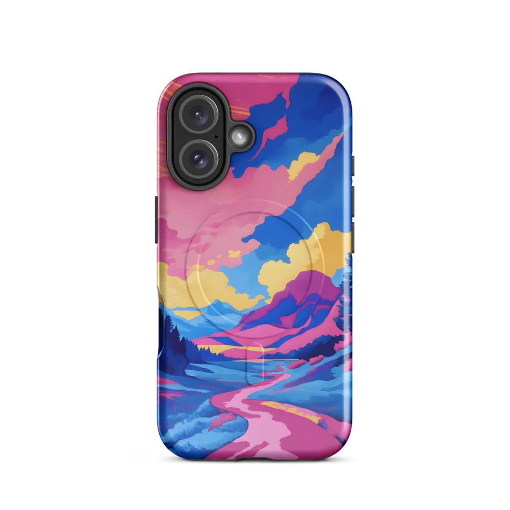 Dreamscape: The Serene River | Phone Case |  16 | MagSafe® Tough Case | Glossy