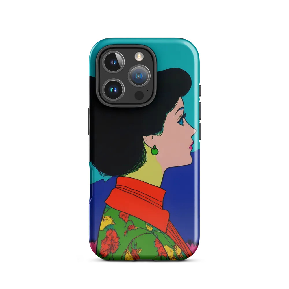 Whispers of Color: A Pop Art Portrait