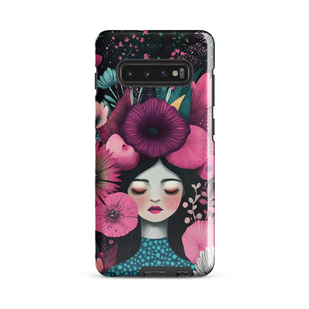 Blooming Serenity | Phone Case |  S10 Plus | Tough Case | Glossy