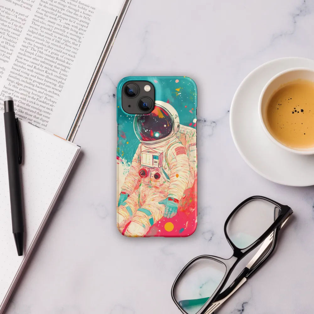 Cosmic Explorer: An Astronaut's Journey | Phone Case |  14 | Snap Case | Matte
