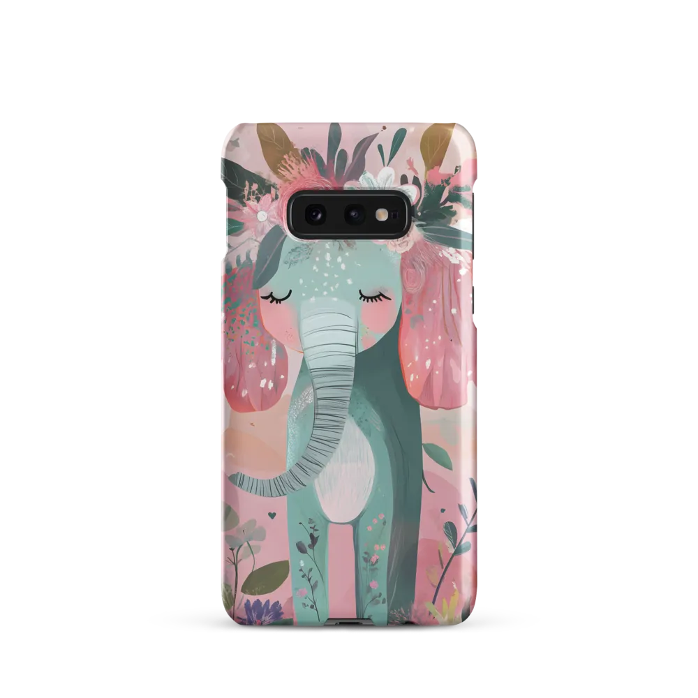 Whimsical Elephant in Bloom