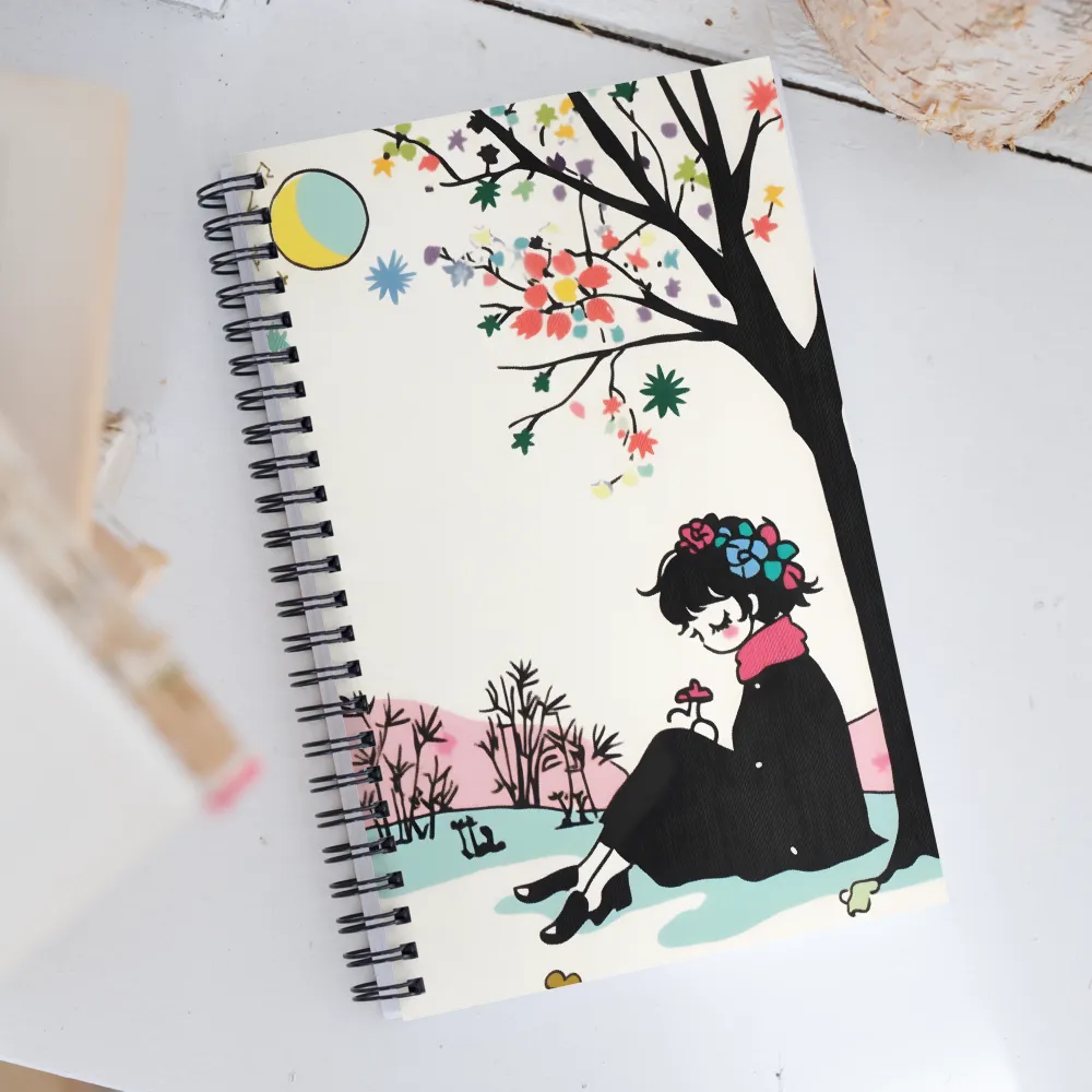 Whispers of Spring | Spiral Notebook