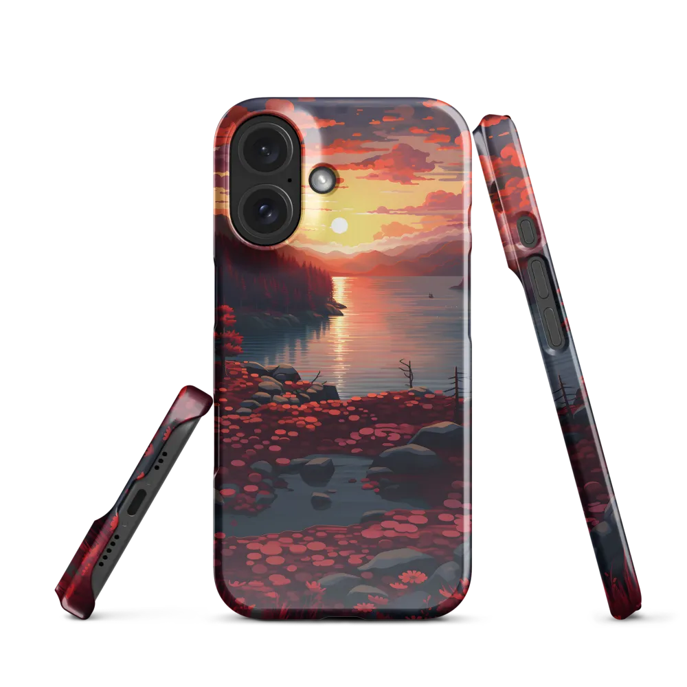 Serenity at Dusk | Phone Case |  16 | Snap Case | Glossy