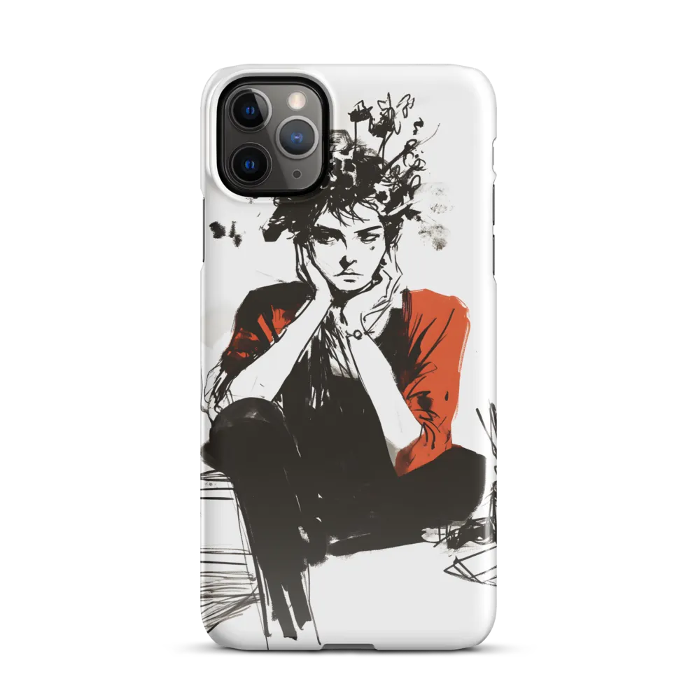 Contemplation Amidst Creativity | Phone Case |  11 Pro Max | Snap Case | Glossy