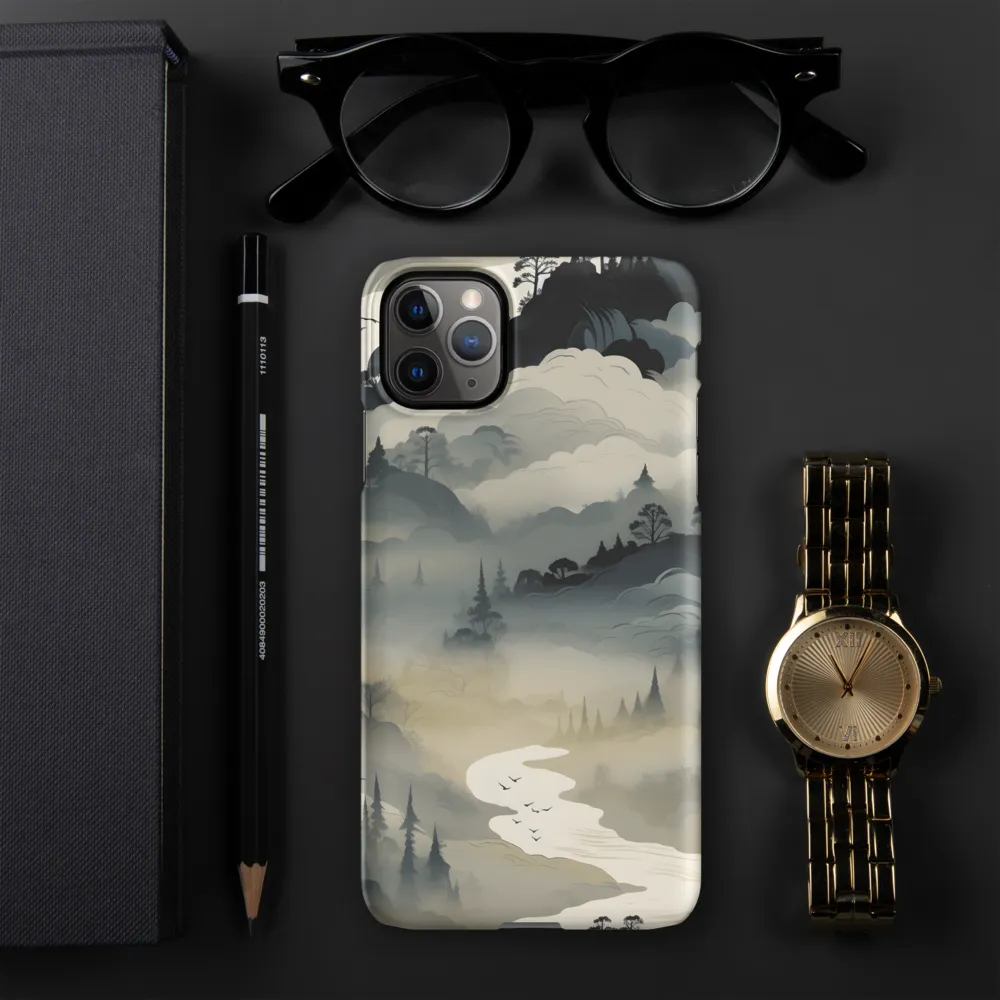 Whispers of the Misty Landscape | Phone Case |  11 Pro Max | Snap Case | Matte