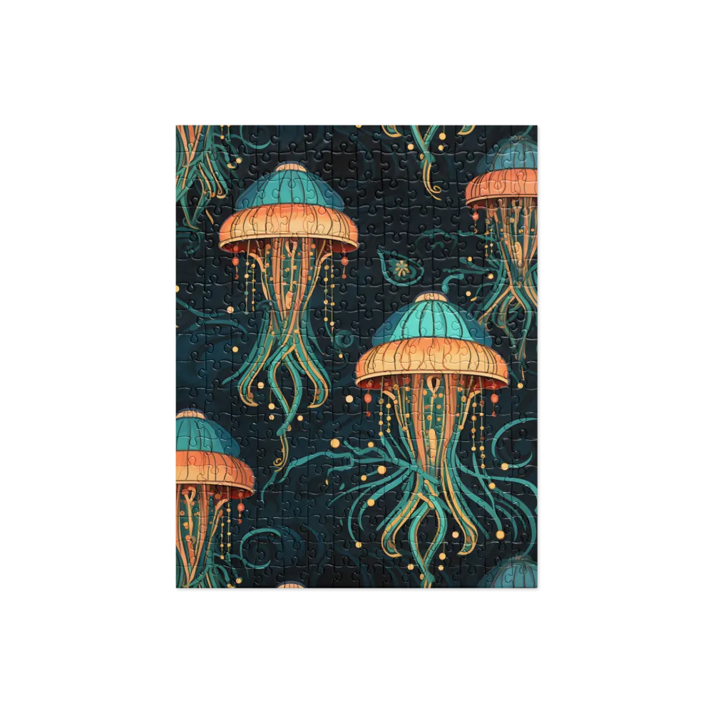 Symphony of Jellyfish | Jigsaw Puzzle | 252/520 pieces