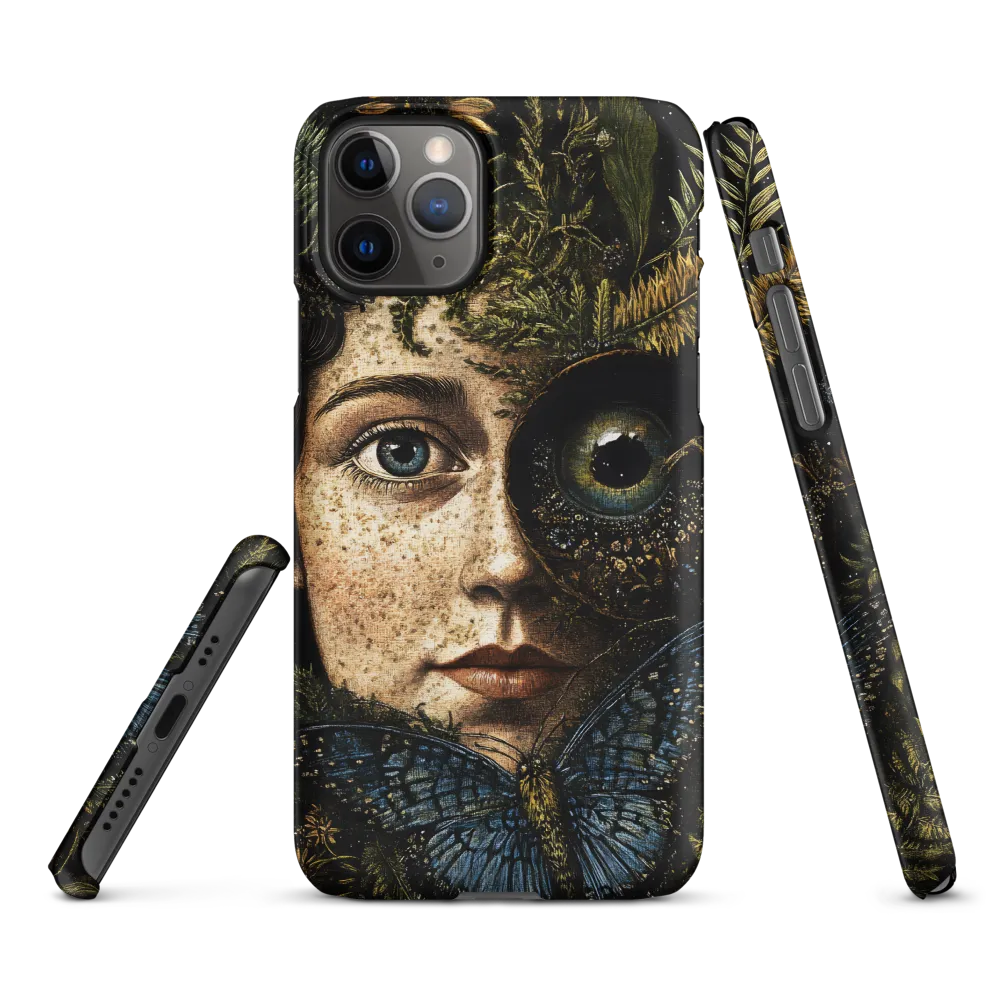 Nature's Embrace: A Surreal Portrait | Phone Case |  11 Pro | Snap Case | Matte