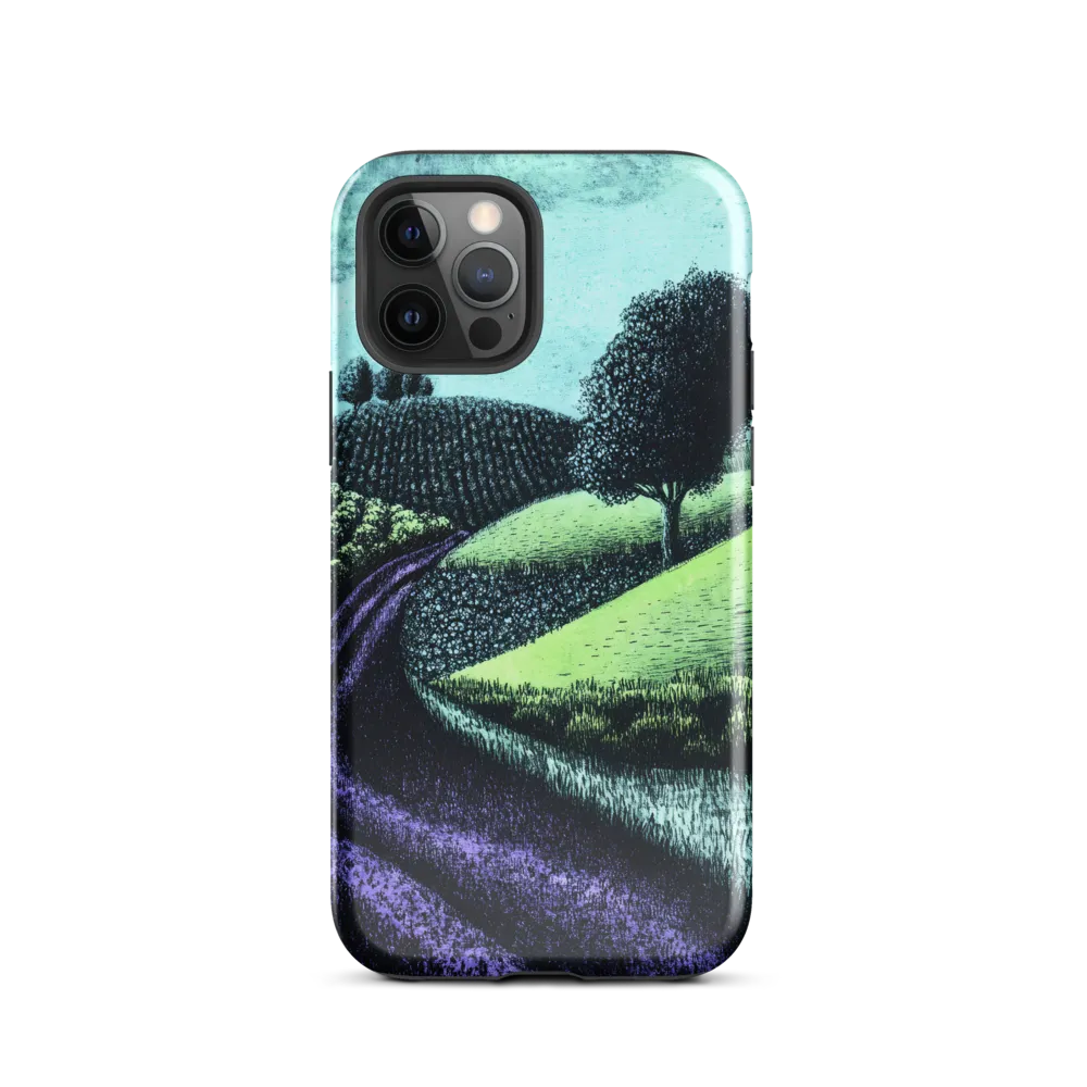 Winding Serenity: A Modern Landscape