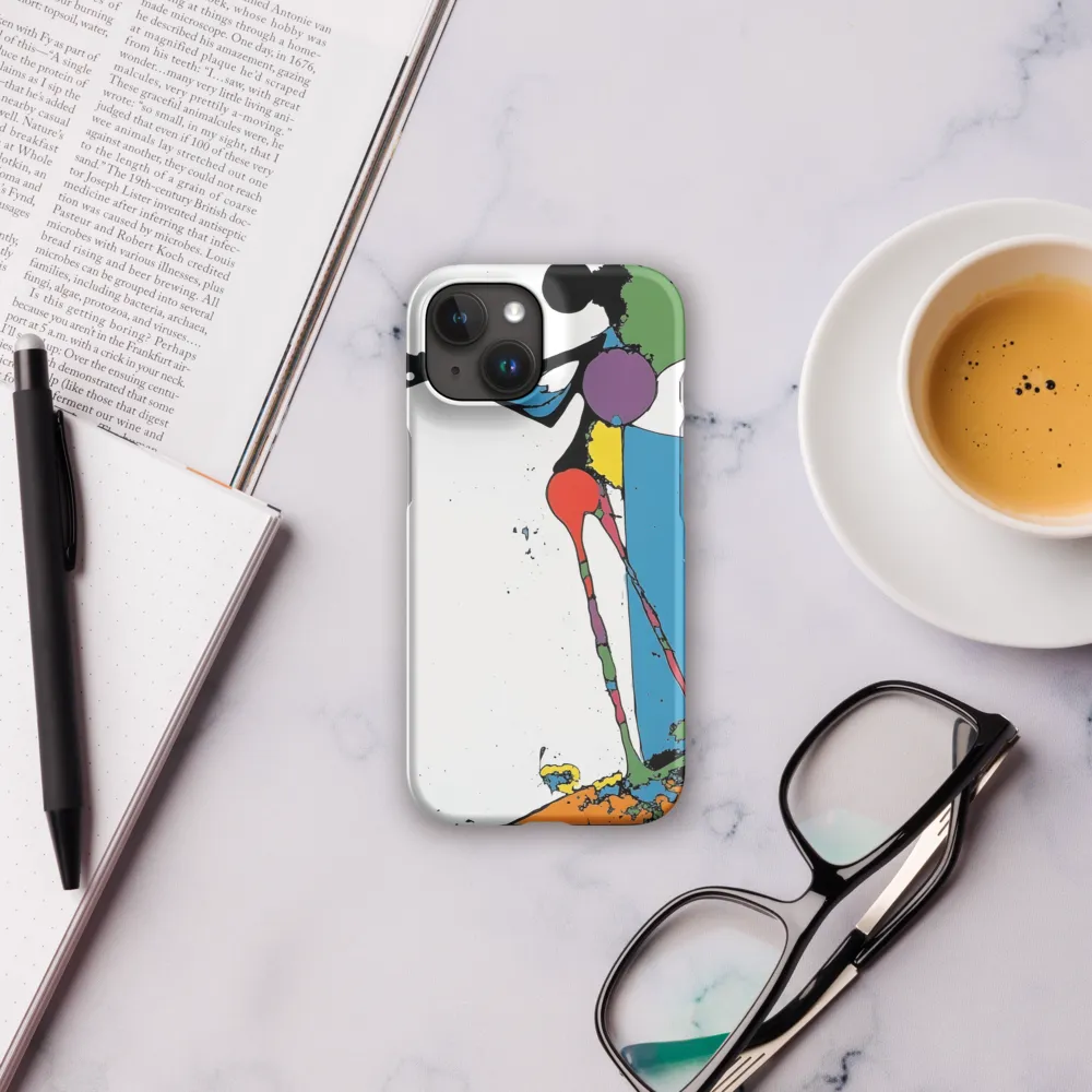 Dynamic Abstract Movement | Phone Case |  15 | Snap Case | Matte