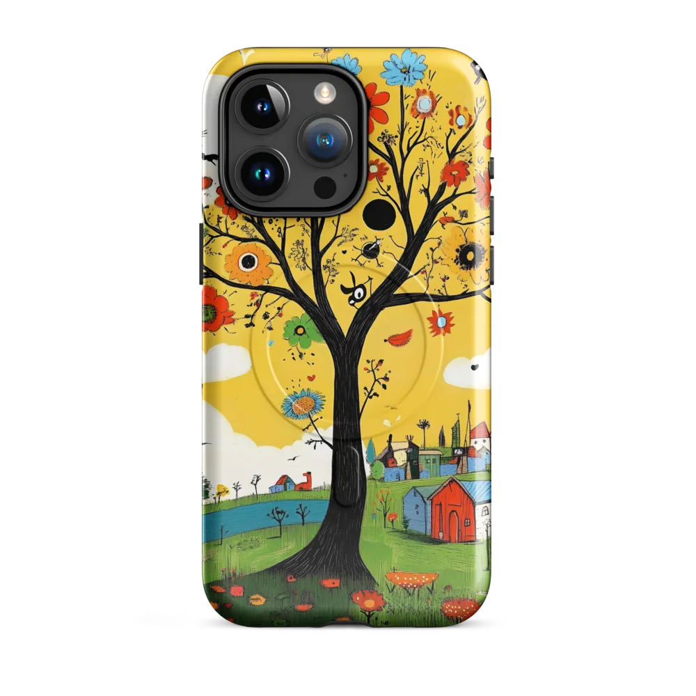Whimsical Blooms of Life | Phone Case |  15 Pro Max | MagSafe® Tough Case | Glossy