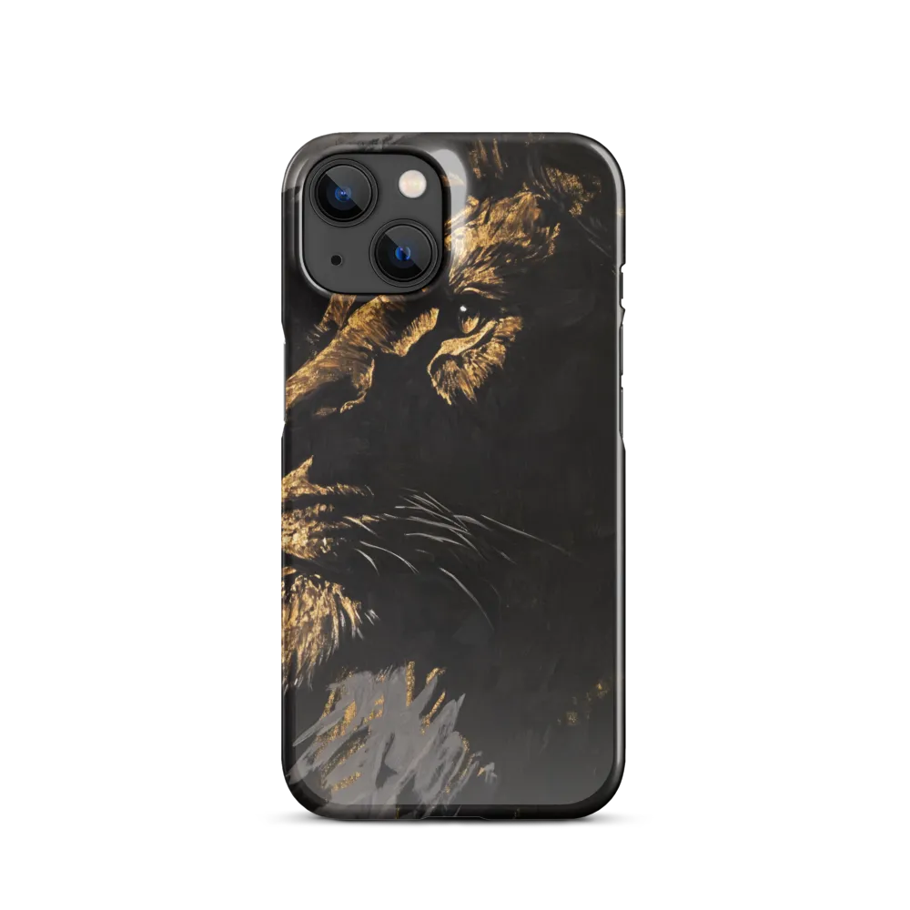 Majestic Gaze: The Golden Lion