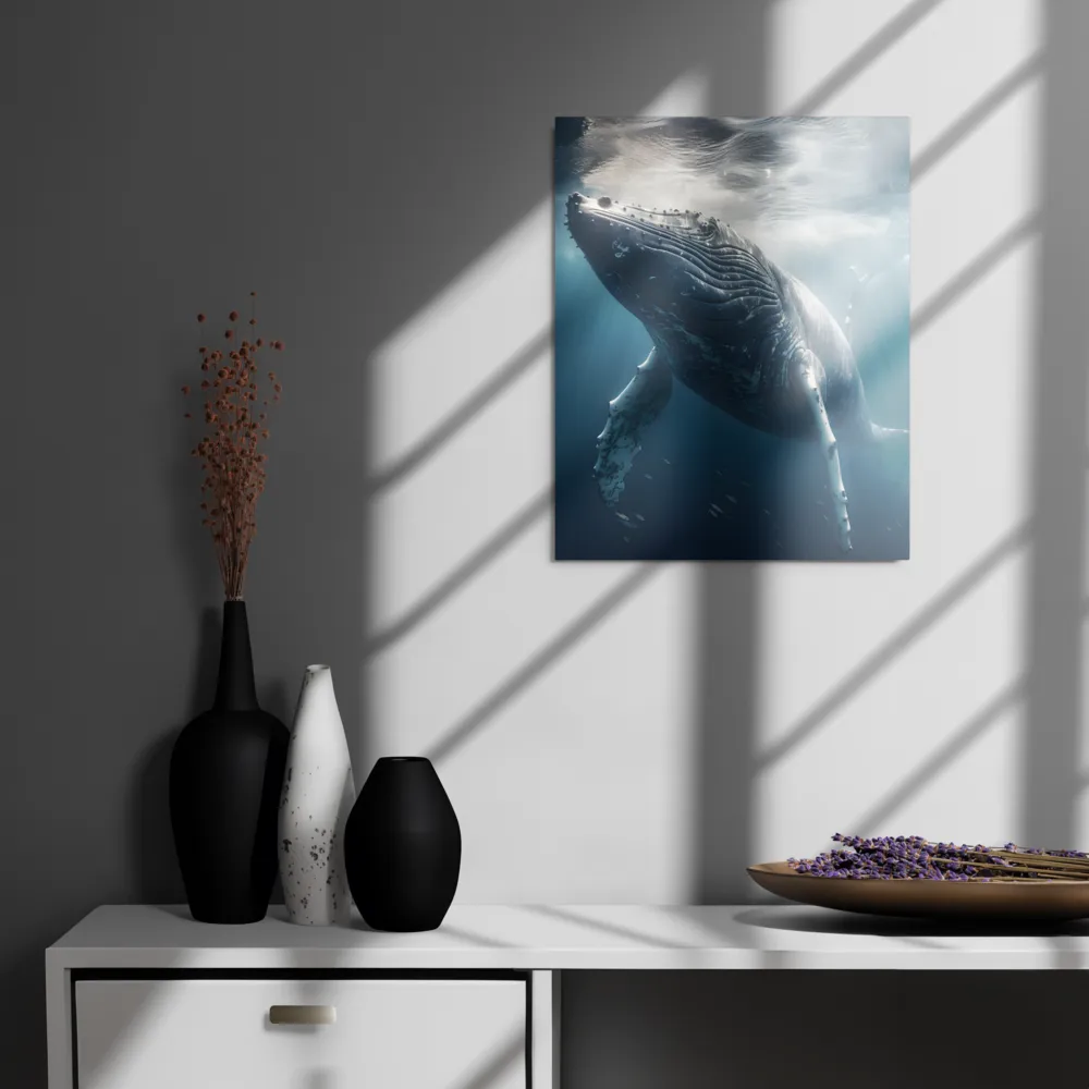 Graced by the Depths | Metal Print | 16″×20″